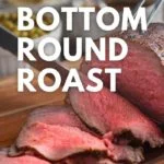 Smoked Bottom Round Roast