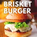 Smoked Brisket Burgers Pinterest
