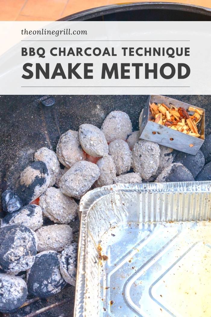 Snake Method BBQ Charcoal Grilling Smoking Technique