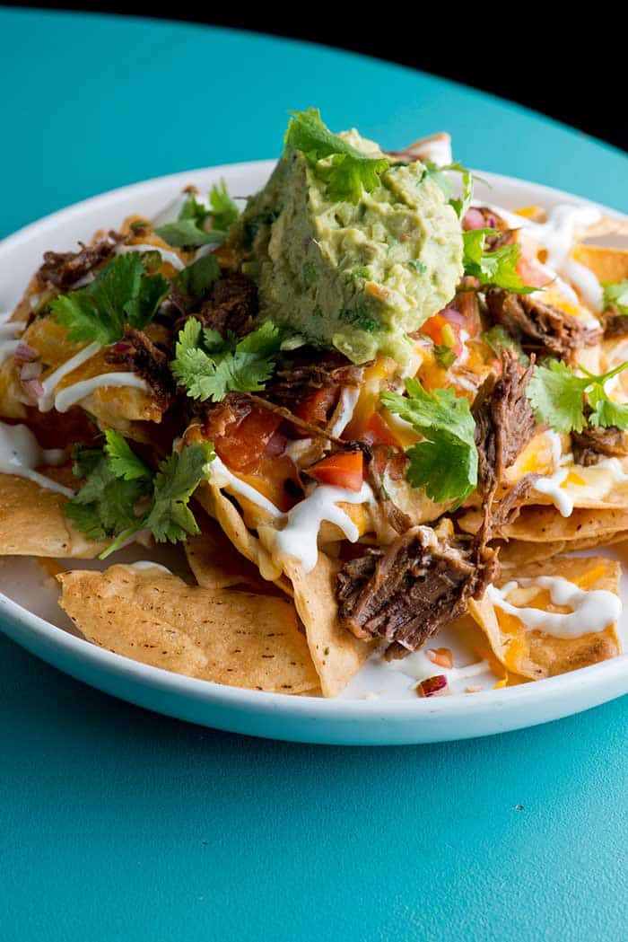 Spicy Pot Roast Nachos