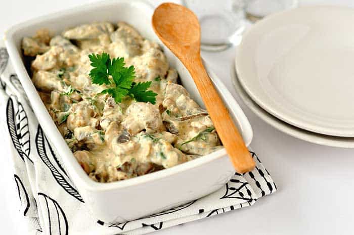 Stroganoff Pasta Bake