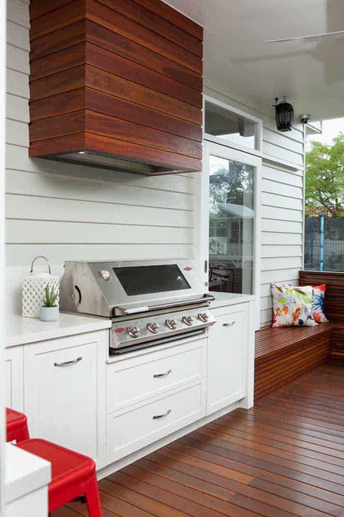 astoria designs overrange hood outdoor kitchen