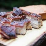 barbecue smoked pork belly