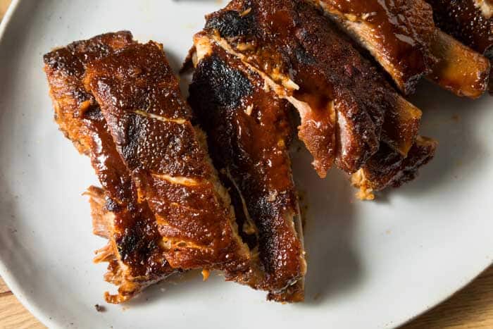 barbecue smoked st louis spare ribs recipe