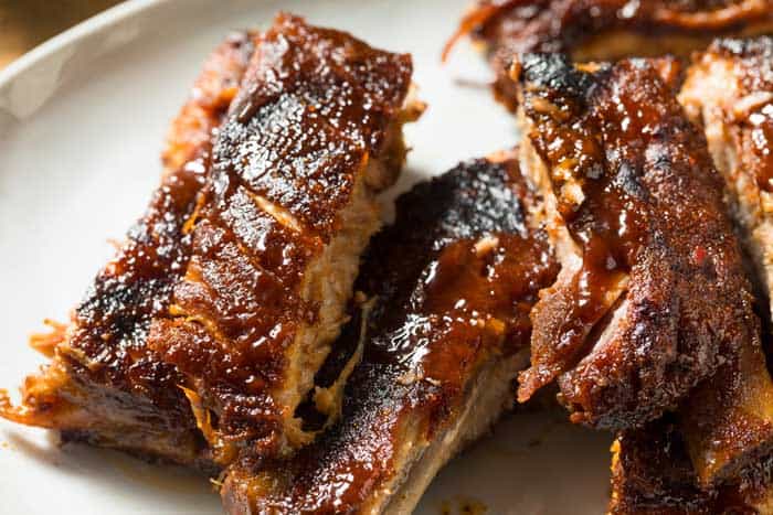 barbecue smoked st louis spare ribs recipe