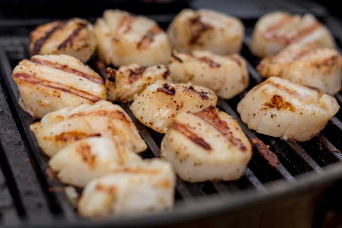 bbq grilled scallops