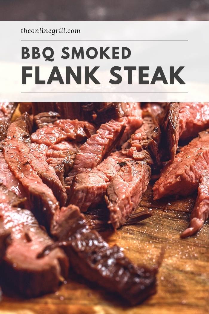 bbq smoked beef flank steak recipe