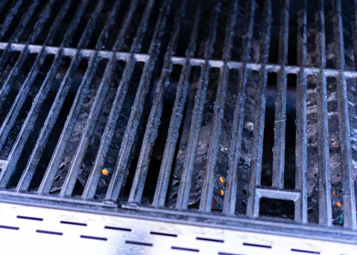 cast iron gas grill grates