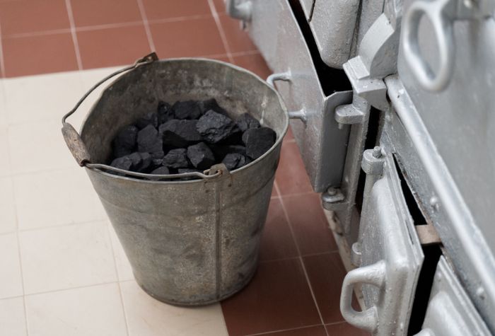 charcoal storage can