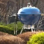 cleaned weber charcoal grill