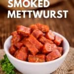 cold smoked mettwurst pinterest