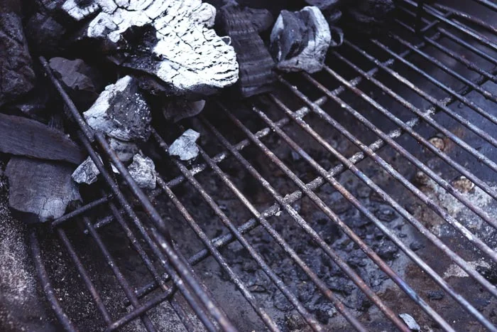 https://theonlinegrill.com/wp-content/uploads/dirty-charcoal-grill-stainless-steel-grates.jpg.webp