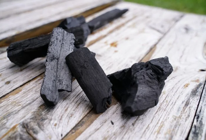 dry lump charcoal