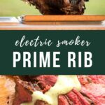 electric smoker prime rib