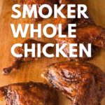 electric smoker whole chicken