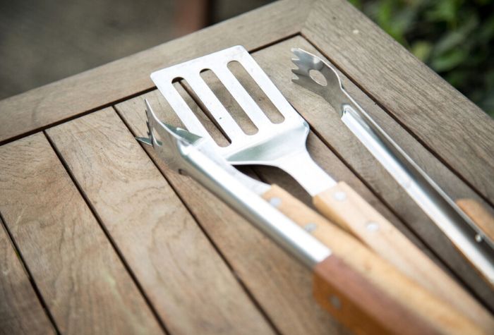 grill spatula tong set