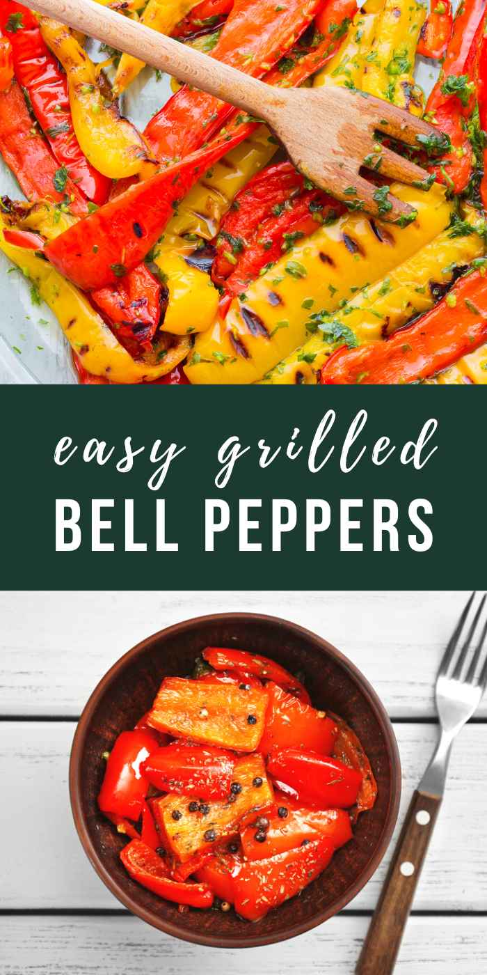 Grilled Bell Peppers [Easy Veggies on the Grill]