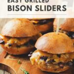 grilled bison sliders recipe