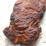 grilled elk steak