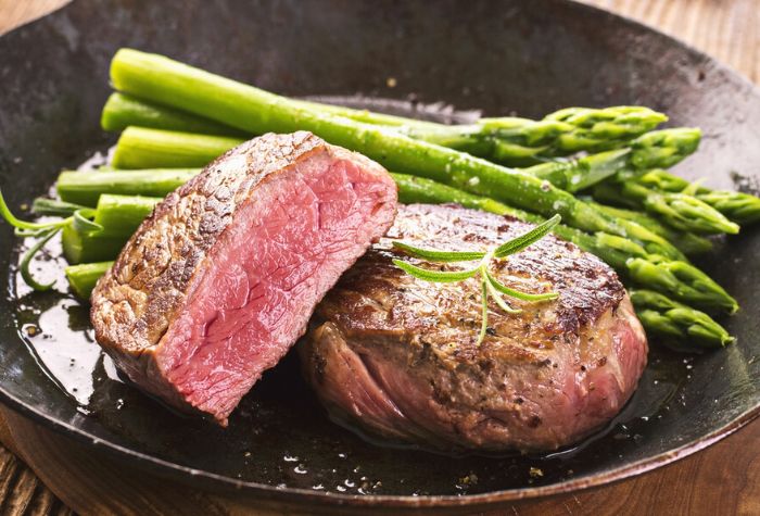 grilled eye of round steak