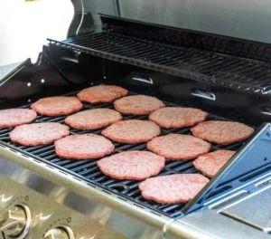 how to grill frozen burgers