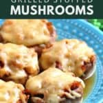 grilled stuffed mushrooms pinterest