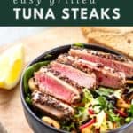 grilled tuna steaks pinterest