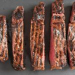 grilled wagyu ribeye steak