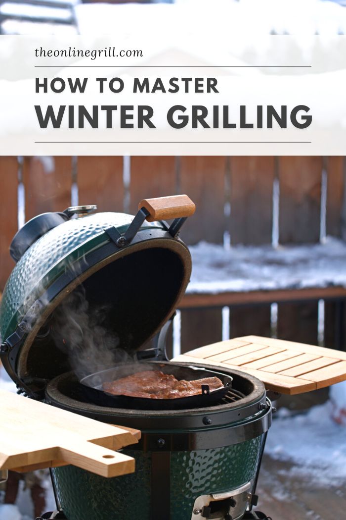 grilling in winter