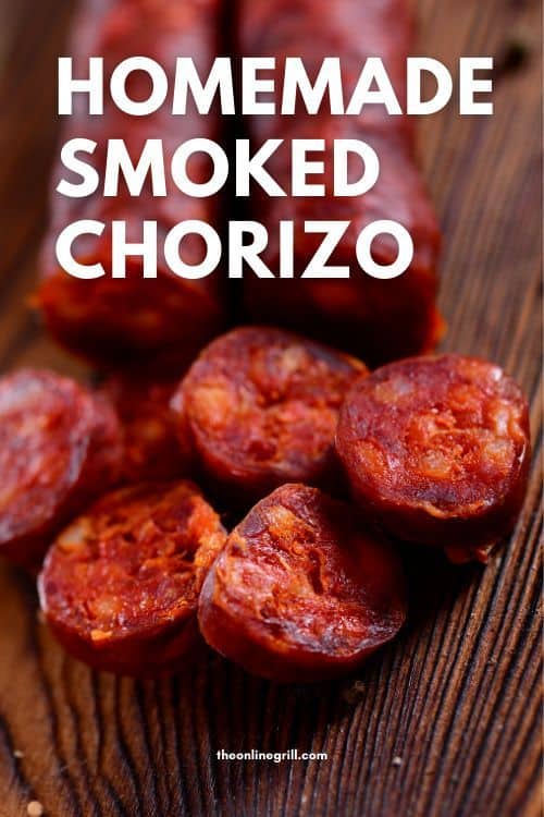 homemade smoked chorizo pinterest