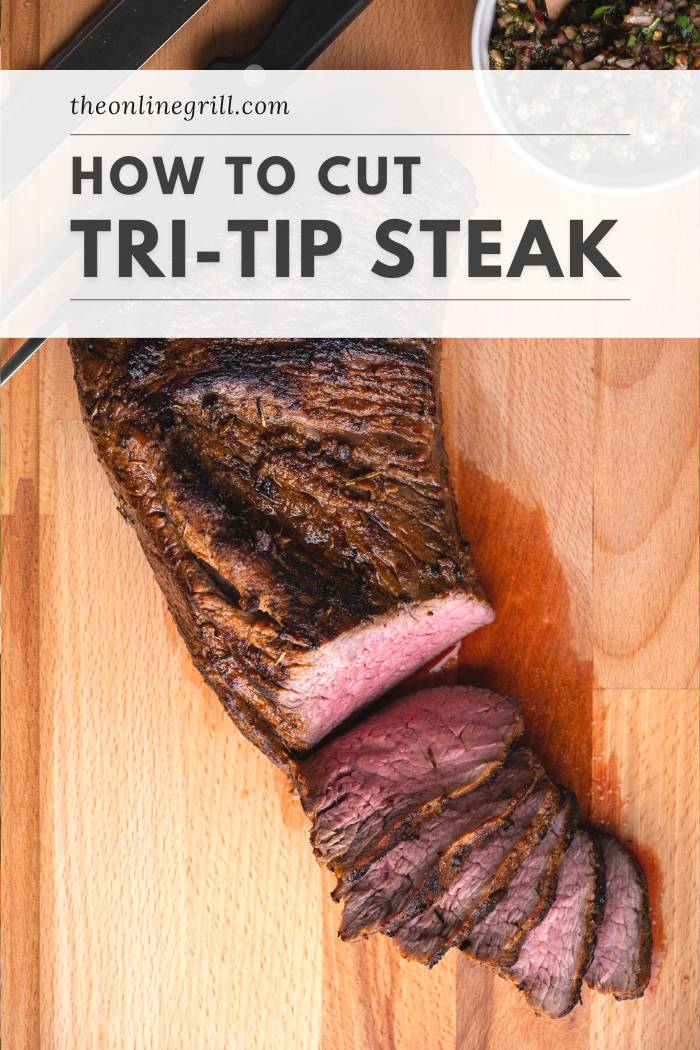 how to cut tri-tip steak