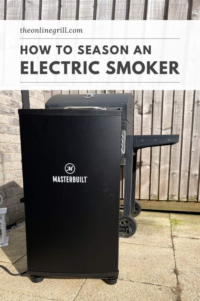 how to season an electric smoker