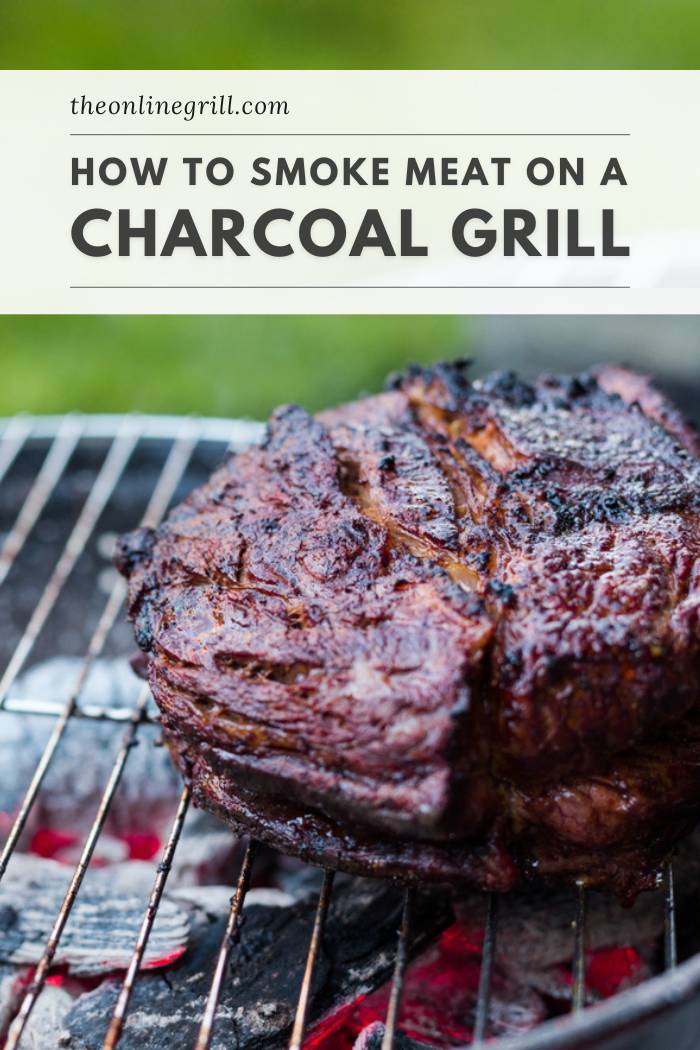 how to smoke meat on a charcoal grill
