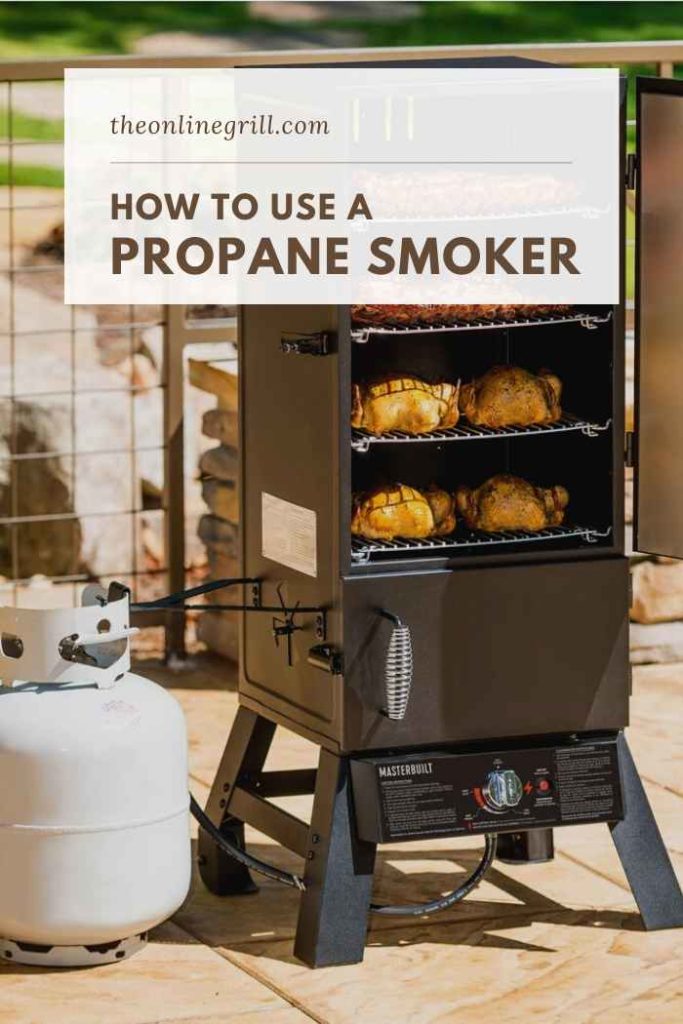 how to use a propane smoker
