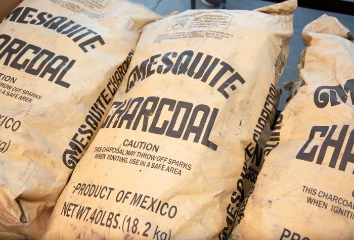 mesquite charcoal bag