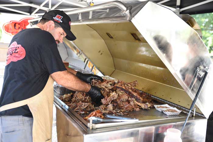 north carolina style bbq pit pork