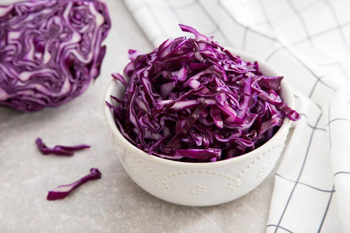 red cabbage slaw