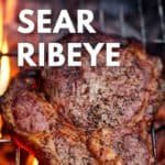 reverse sear ribeye steak pinterest