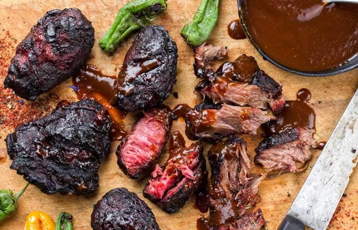 smoked beef cheeks barbecue side dish recipe