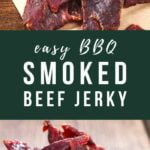 smoked beef jerky recipe