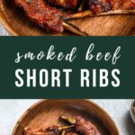 smoked beef short ribs