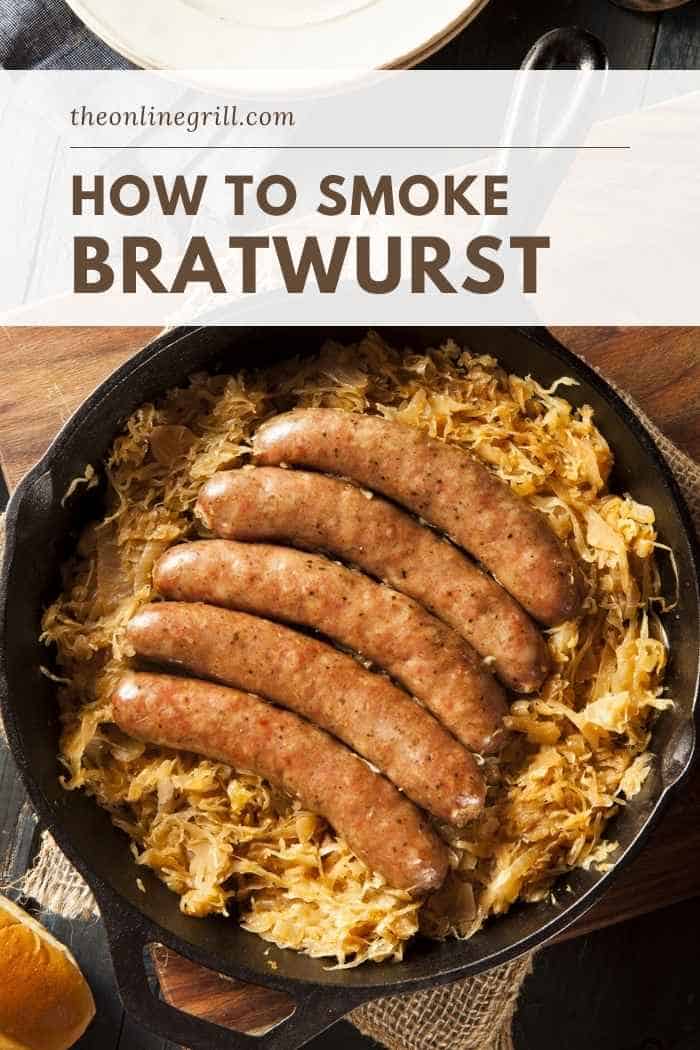 how to smoke bratwurst pinterest