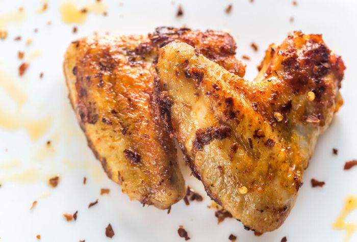 Pellet grill outlet chicken wings