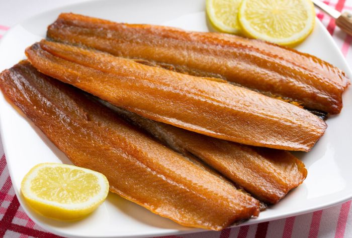 smoked herring fillets