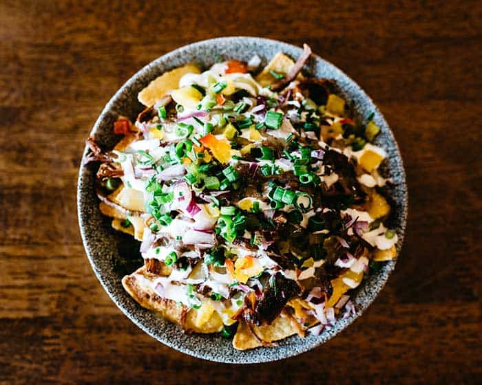 smoked leftover brisket nachos recipe