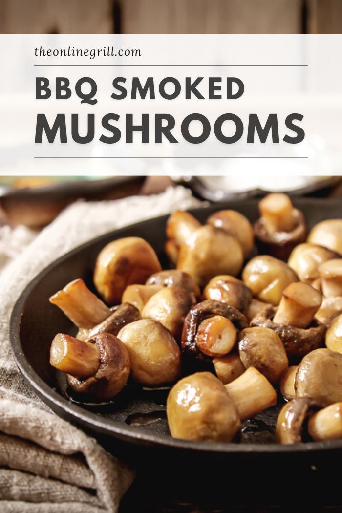 smoked mushrooms