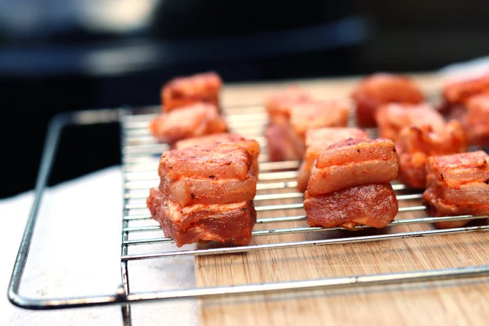 smoked pork belly burnt ends