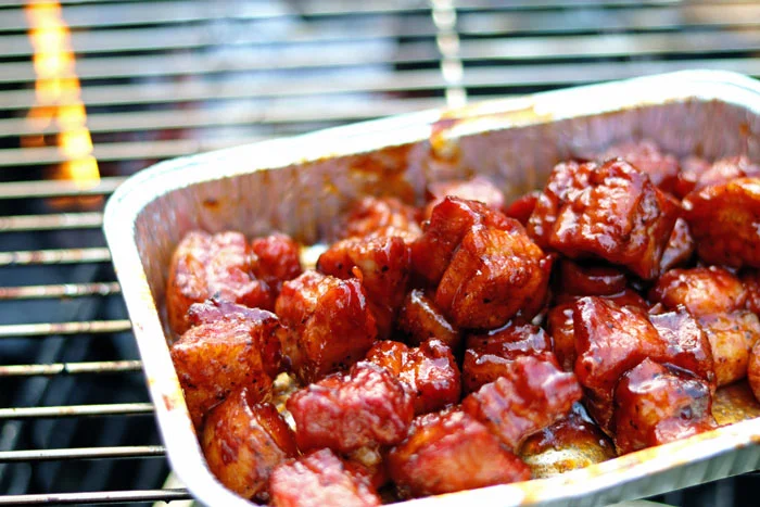 smoked pork belly burnt ends