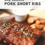 smoked pork short ribs