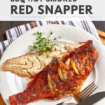 smoked red snapper recipe